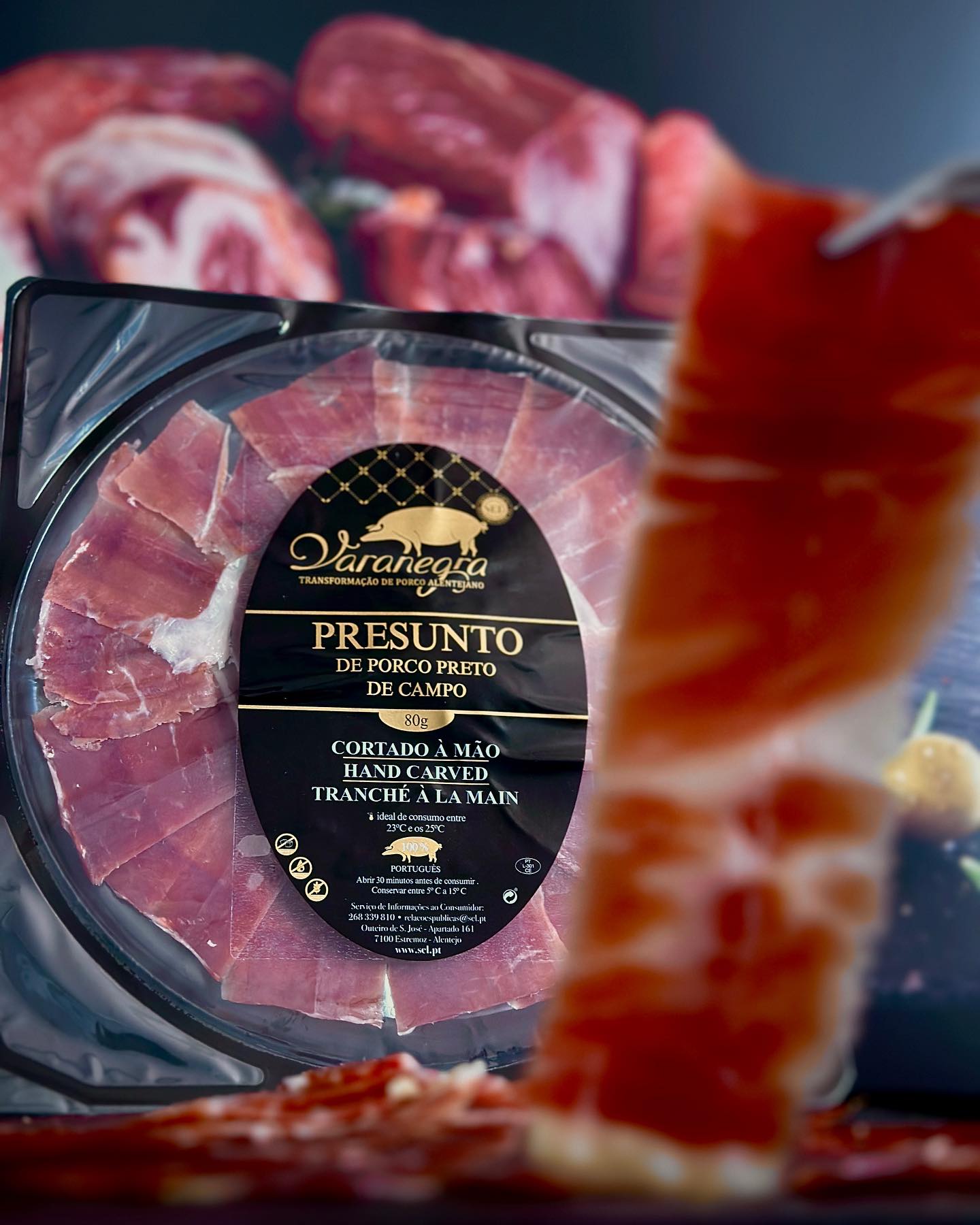 JAMON IBERICO HAM / PATA NEGRA - Hand-cut 80 g.