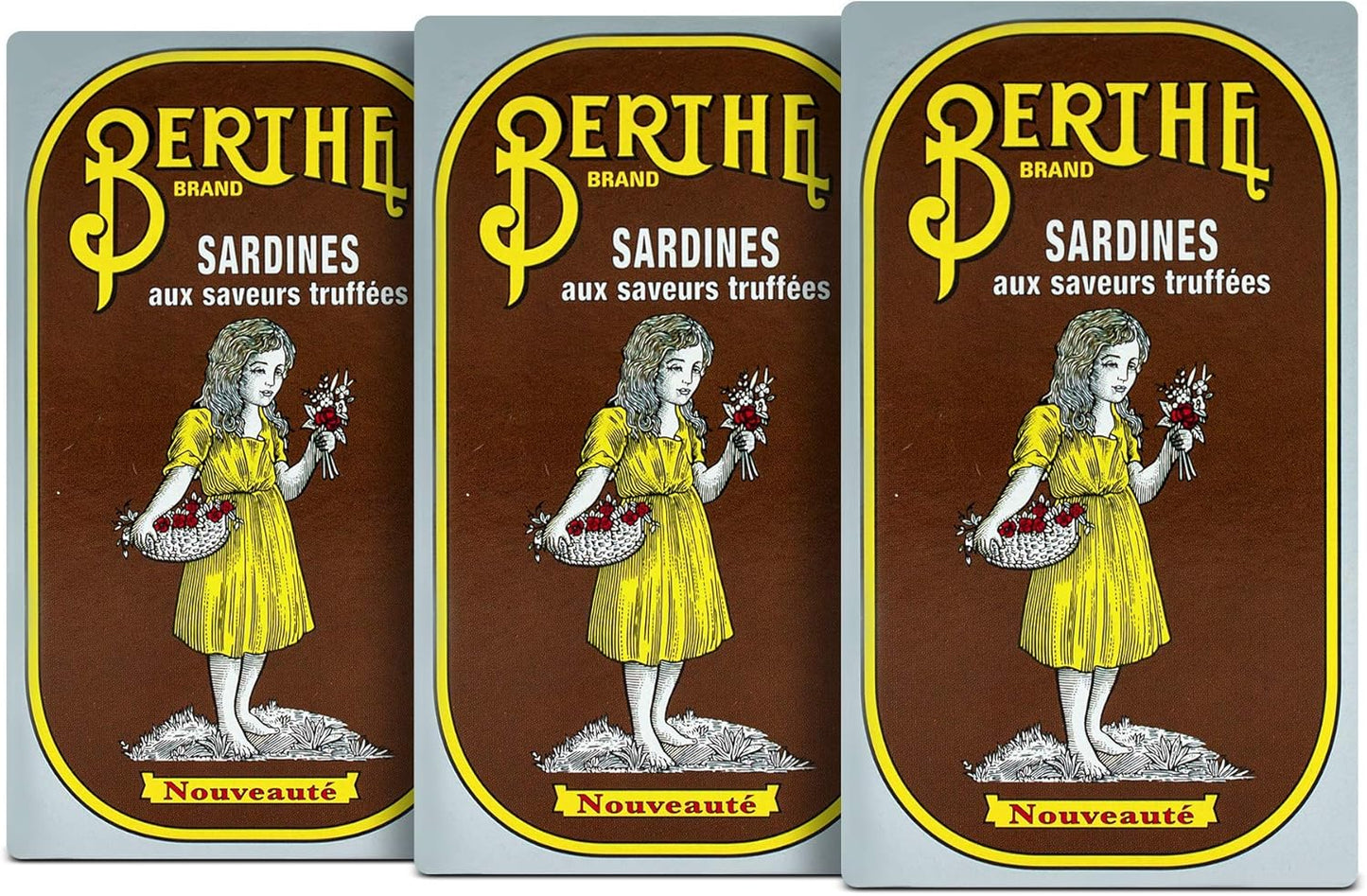 Sardines in olive oil with truffle 125g.