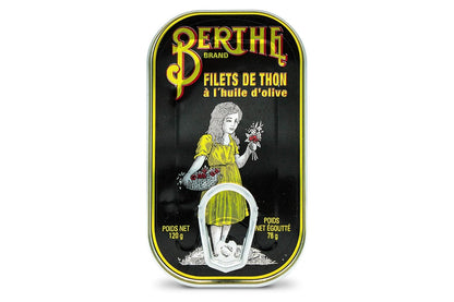 Филета от риба тон в зехтин Berthe 120г.