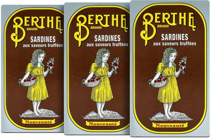 Sardines in olive oil with truffle 125g.