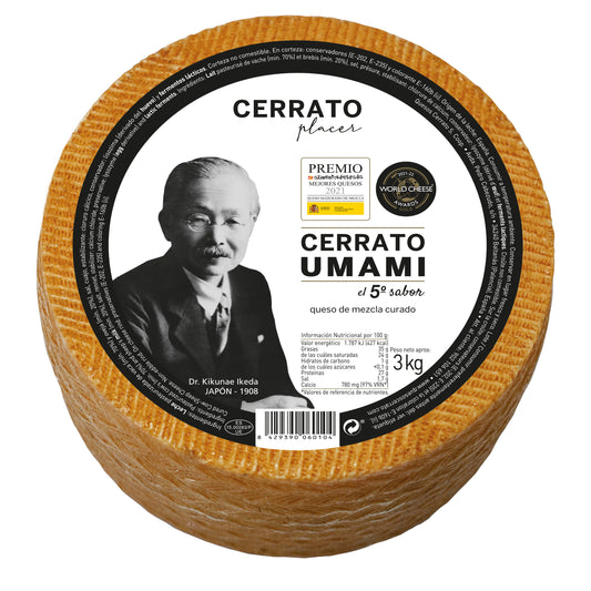 Hard cheese CERRATO UMAMI 200 g.