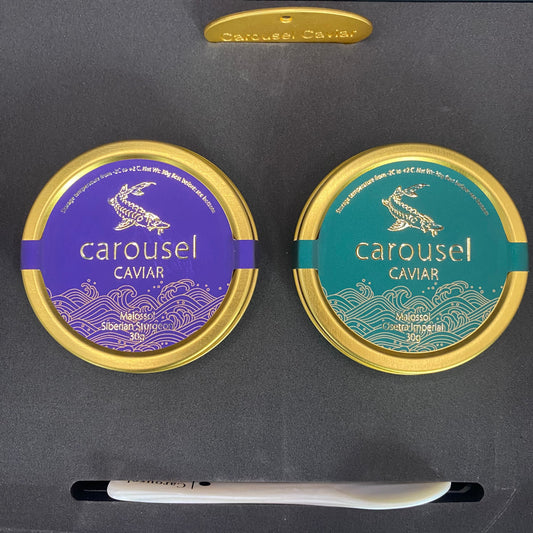 GIFT BOX 2X30g. Russian sturgeon 