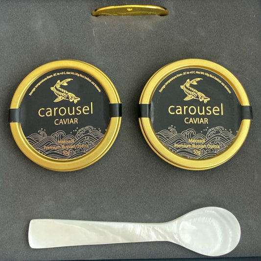 GIFT BOX 2X30g. Russian sturgeon 