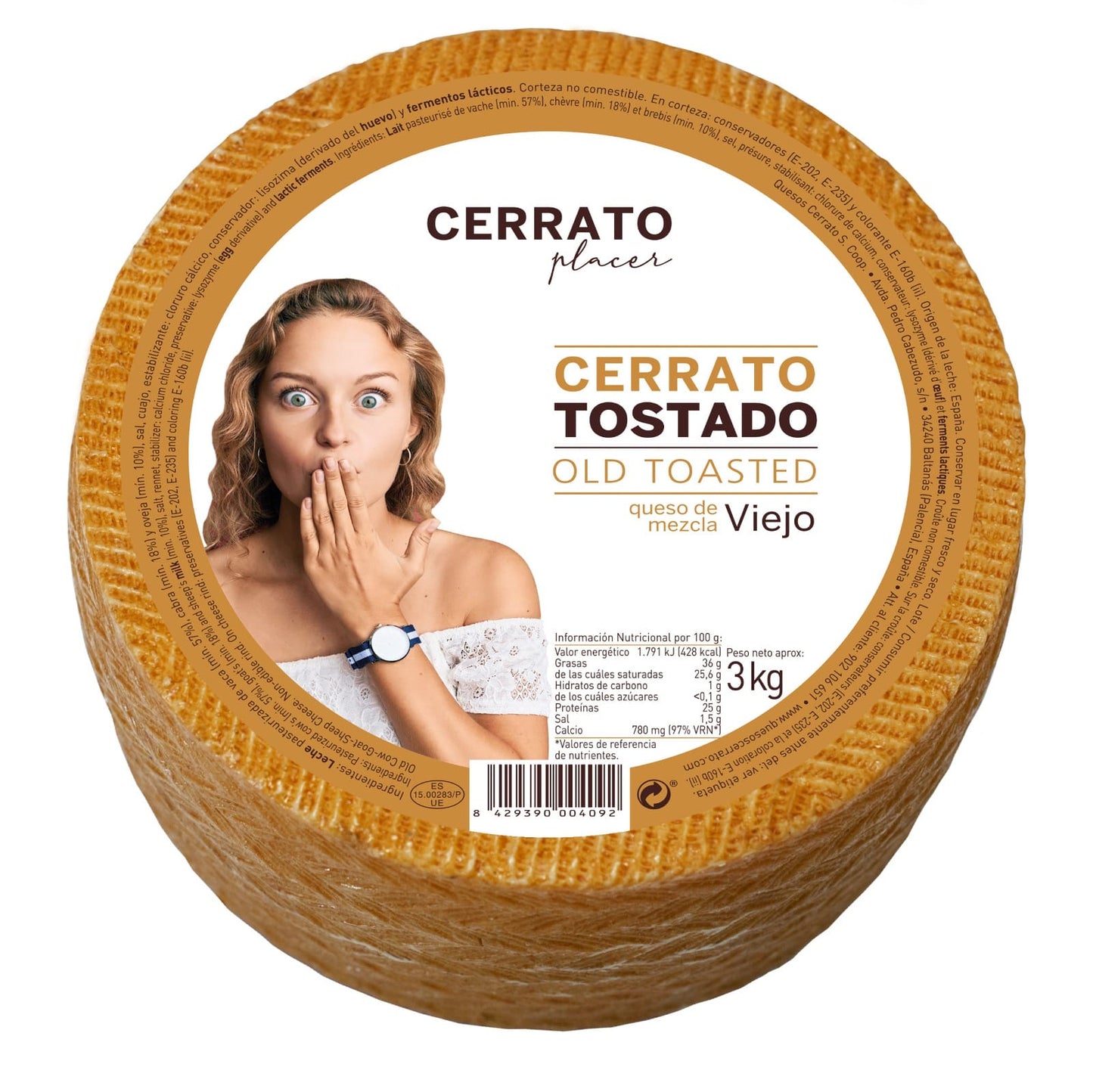 Cerrato Tostado – Отлежало сирене от краве, овче и козе мляко