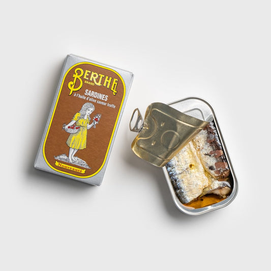 Сардини в зехтин с трюфел 125гр.