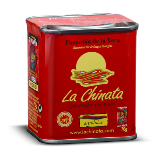 Smoked medium hot Red pepper, LA CHINATA, 70 g