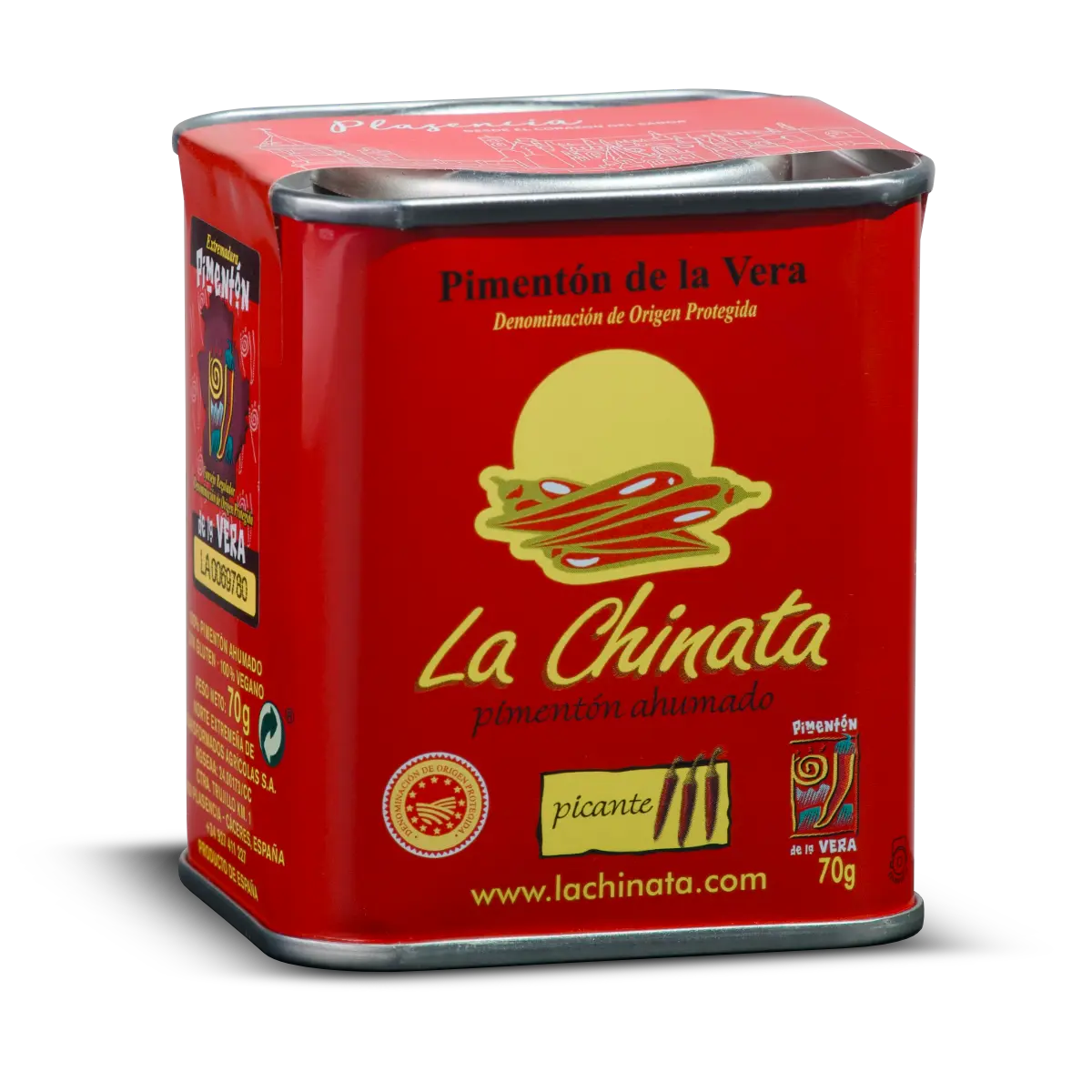 Пушен лют Червен пипер, LA CHINATA, 70 г