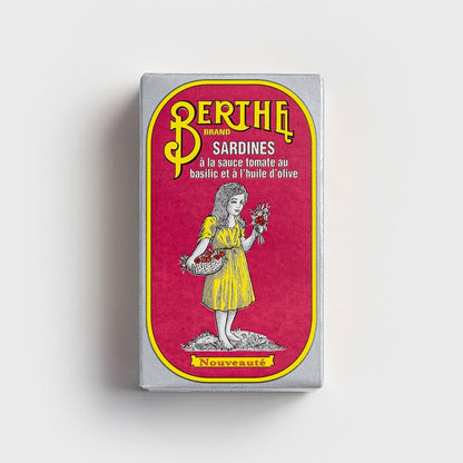 Сардини с домат и босилек в зехтин 125г.