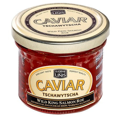 Хайвер от дива кралска сьомга 100g