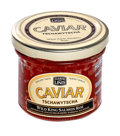 Хайвер от дива кралска сьомга 100g